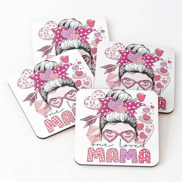 Item preview, Valentines Day One Loved Mama designed and sold by BraveNewDesigns.