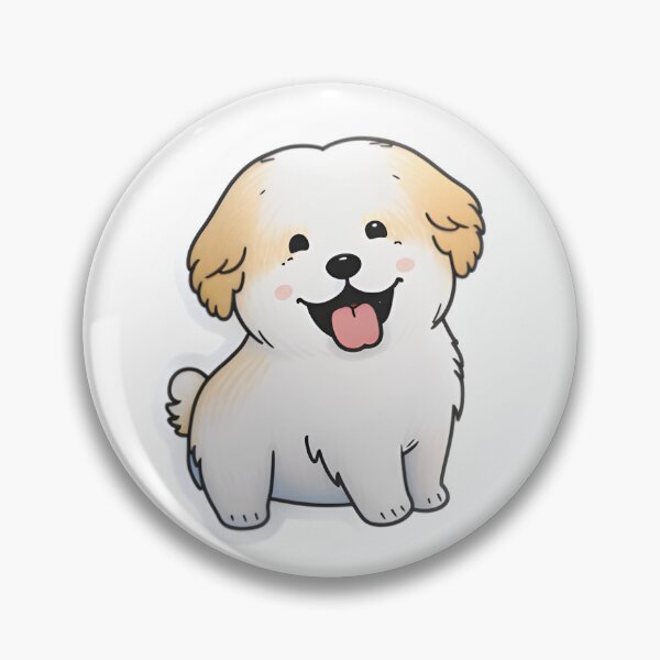 Item preview, Cute Derpy Dog Sticker - Add a fun touch to your day! designed and sold by Rinomano.