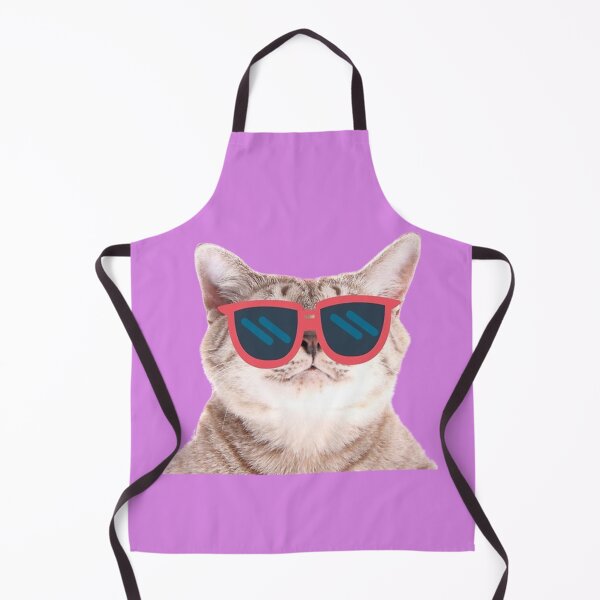 Item preview, Funny Cat Face With Funky Glasses designed and sold by TheCatmeow2000.