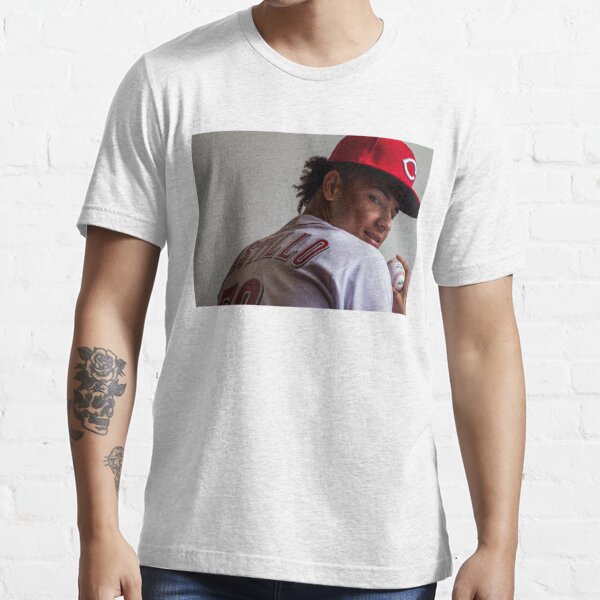  Eugenio Suarez Shirt (Cotton, Small, Heather Gray