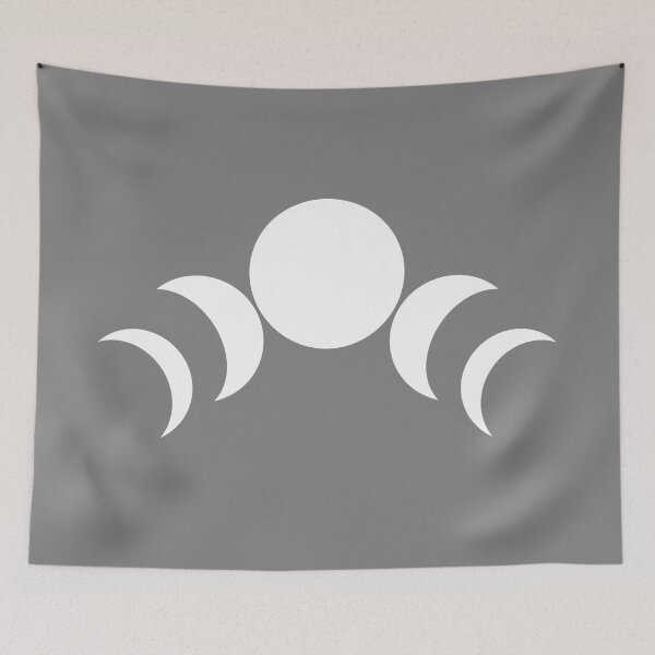Item preview, Triple moon goddess - white designed and sold by Skadi-Designs.