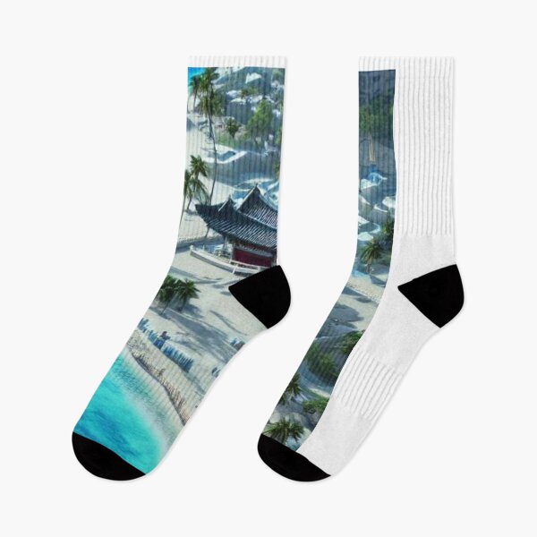 Item preview, Seoul Palace by the beach designed and sold by Places On Earth.