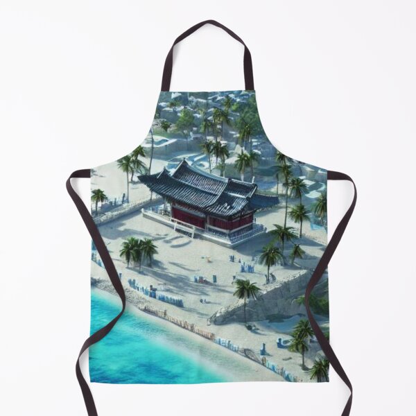 Item preview, Seoul Palace by the beach designed and sold by Places On Earth.