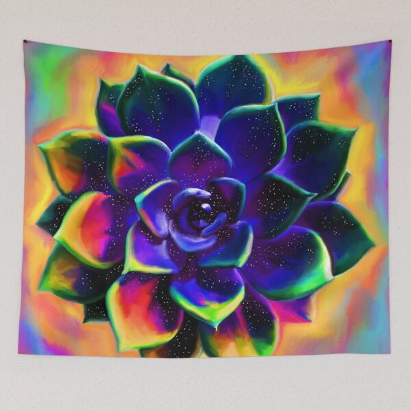 Item preview, Cosmic Psychedelic Succulent designed and sold by Savi Singh.