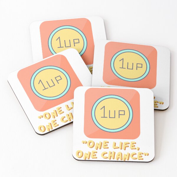 Item preview, 1up One life one chance designed and sold by BisharpTheRangr.