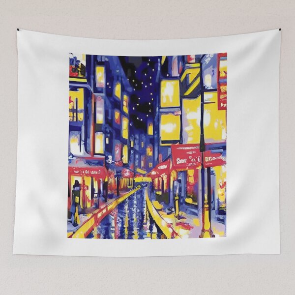 Item preview, Seoul Night Skyline Art designed and sold by Places On Earth.