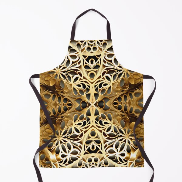 Item preview, Gold Filigree Arabic Pattern Unique and Elegant Design II designed and sold by thearttist.