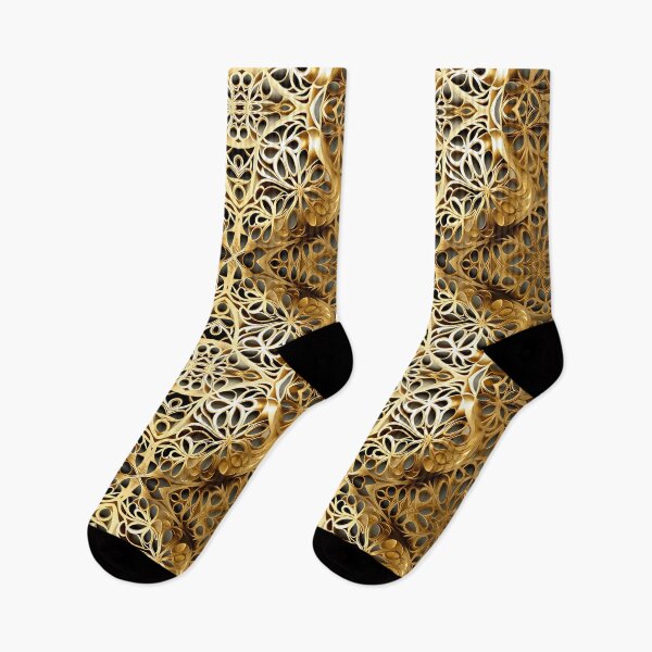 Item preview, Gold Filigree Arabic Pattern Unique and Elegant Design II designed and sold by thearttist.