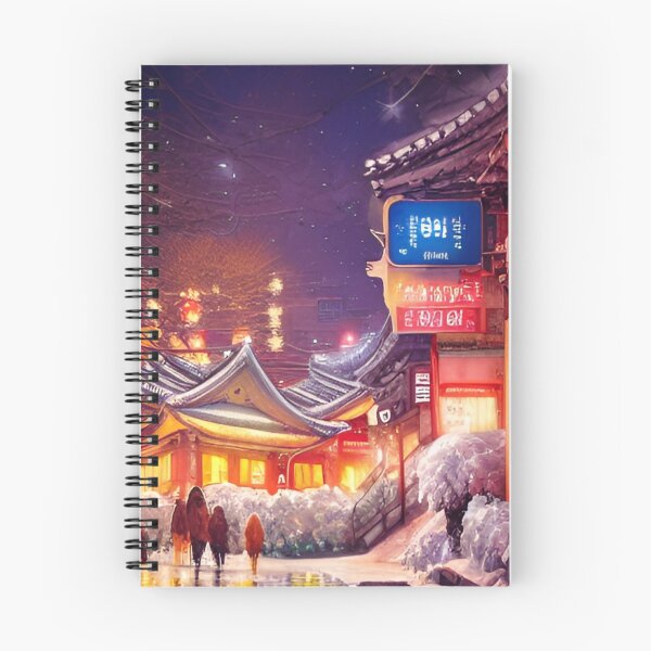 Item preview, Seoul Night Skyline Snow designed and sold by Places On Earth.