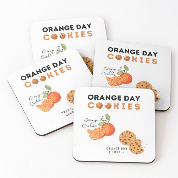 Item preview, Orange Day Cookies - Chocolate Chip Cookie  designed and sold by kitrinamautz.