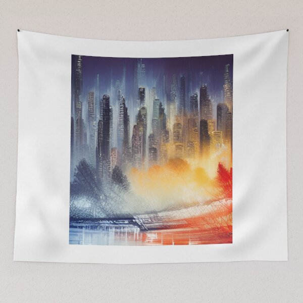 Item preview, Seoul City Night Skyline designed and sold by Places On Earth.
