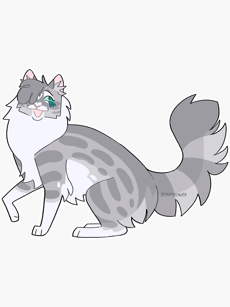 Warriors - Jayfeather Sticker for Sale by SighFur