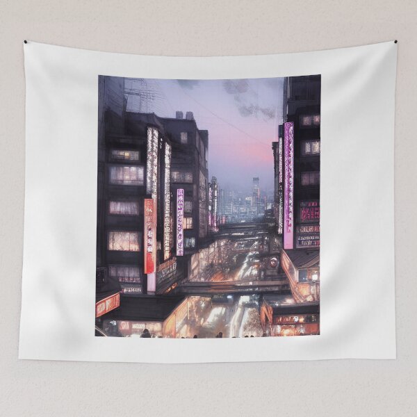 Artikelvorschau, Seoul City Night entworfen und verkauft von Places On Earth.