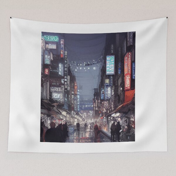 Item preview, Night Skyline of Seoul designed and sold by Places On Earth.