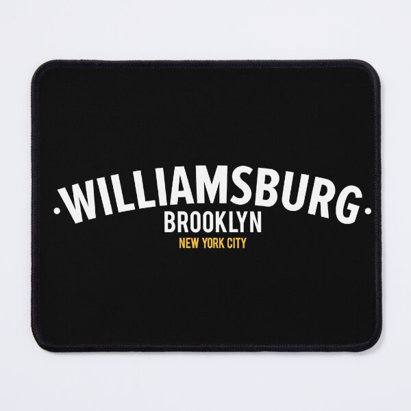 Item preview, New York Williamsburg ,Williamsburg Brooklyn lettering, NYC Williamsburg logo designed and sold by Boogosh.