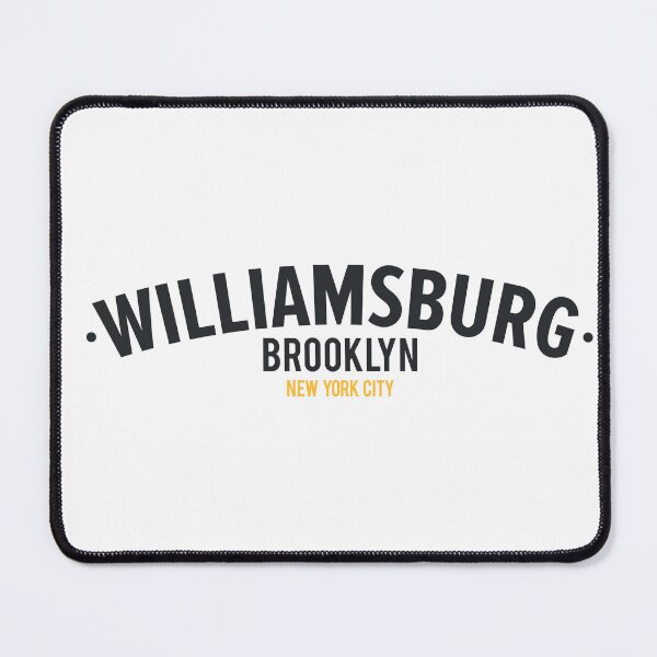 Item preview, New York Williamsburg ,Williamsburg Brooklyn lettering, NYC Williamsburg logo designed and sold by Boogosh.