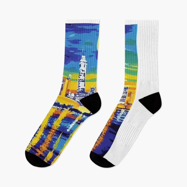 Item preview, Seoul Skyline Night Art designed and sold by Places On Earth.