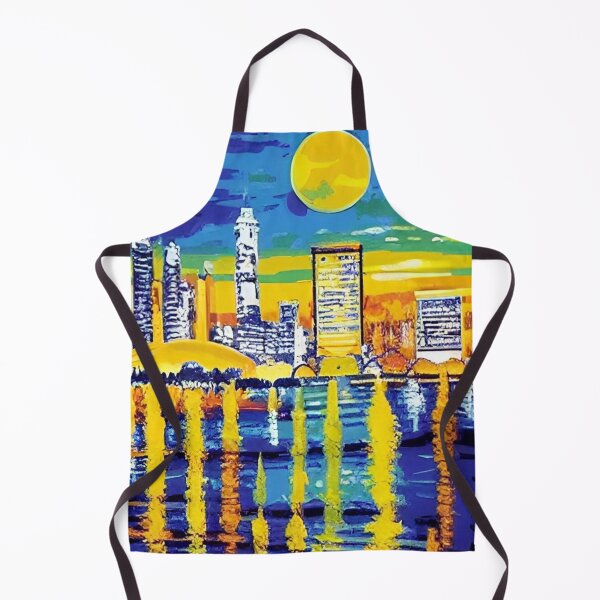 Item preview, Seoul Skyline Night Art designed and sold by Places On Earth.