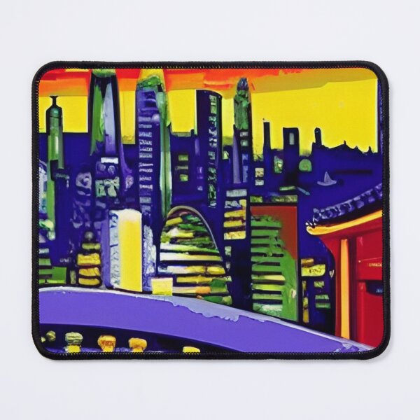 Item preview, Seoul Art Skyline designed and sold by Places On Earth.