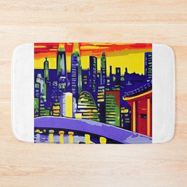 Artikelvorschau, Seoul-Kunst-Skyline entworfen und verkauft von Places On Earth.
