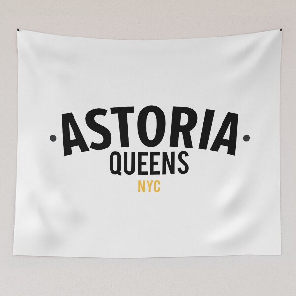 Item preview, New York Queens - Queens Astoria - Queens clean Typo designed and sold by Boogosh.