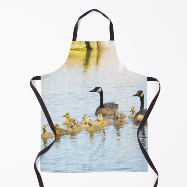 Item preview, Family Afloat Canada Geese & Goslings No.1 designed and sold by MaryLinH.