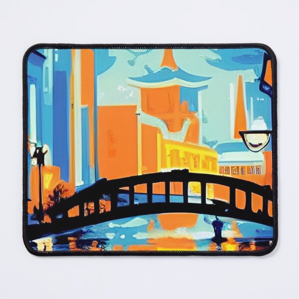 Item preview, Seoul Painting Night Skyline designed and sold by Places On Earth.