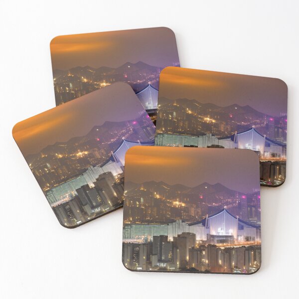 Item preview, Seoul Skyline at Night designed and sold by Places On Earth.