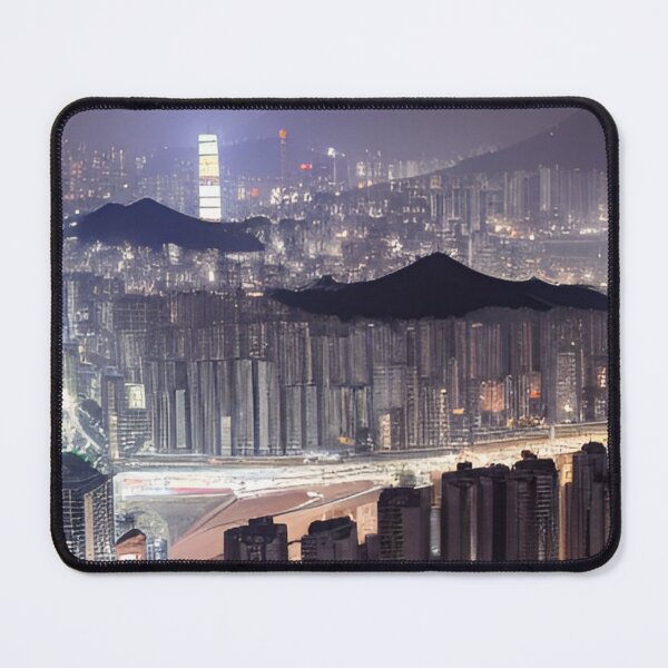 Item preview, Seoul Skyline Night designed and sold by Places On Earth.