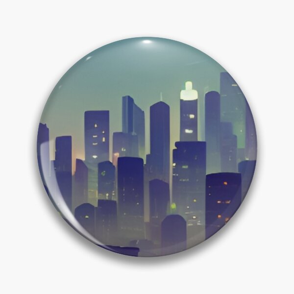 Artikelvorschau, Nachtskyline von Seoul entworfen und verkauft von Places On Earth.