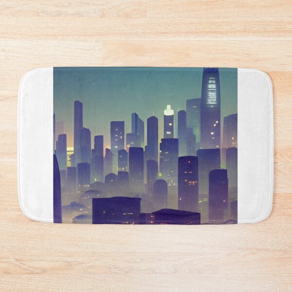 Artikelvorschau, Nachtskyline von Seoul entworfen und verkauft von Places On Earth.