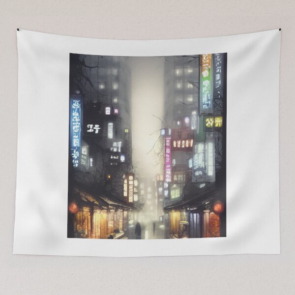 Item preview, Seoul Street At Night designed and sold by Places On Earth.