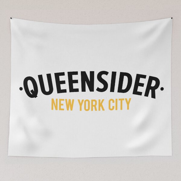 Item preview, New York Queens - Queensider - NYC Queens clean Typo designed and sold by Boogosh.
