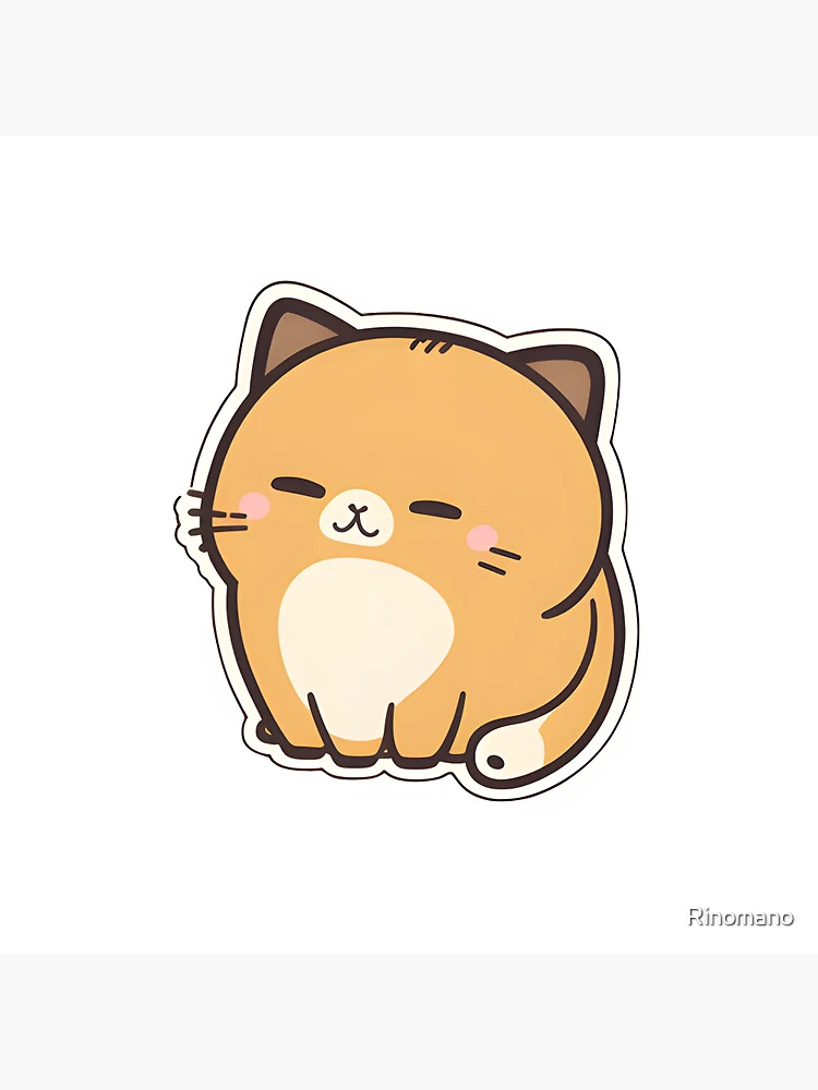 Cute Cat PFP Sticker for Sale by thetechnopath