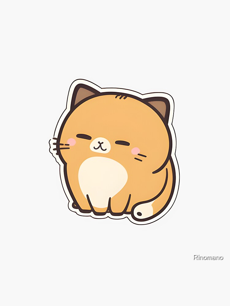 Cute uwu, cat, kawaii, kitty, love, HD phone wallpaper