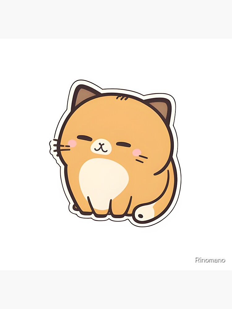 Cute Cat Pfps Sticker - Add some purr-fection to your life Magnet