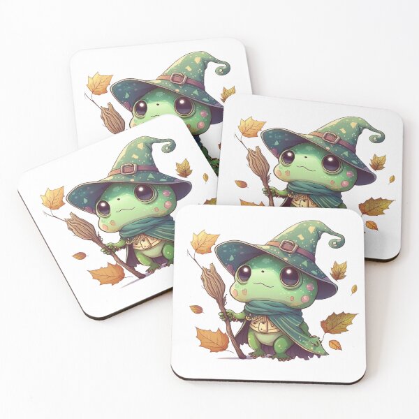 Item preview, Frog Sorcerer Sticker designed and sold by Cute Critters Stickers.