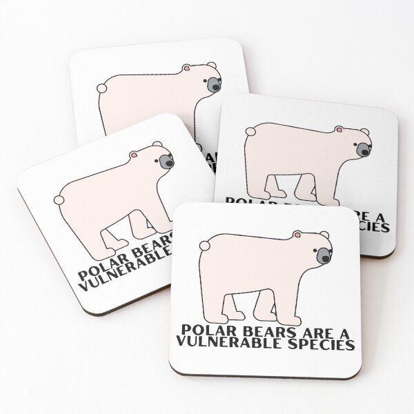 Item preview, Polar Bears Are Vulnerable designed and sold by Pink Ribbon.