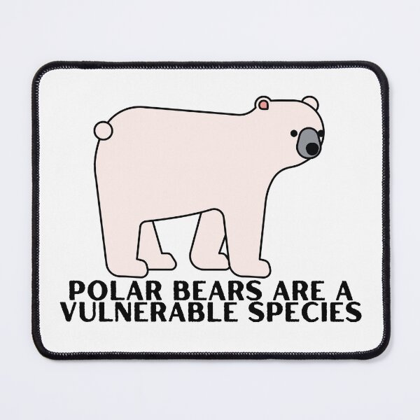 Item preview, Polar Bears Are Vulnerable designed and sold by Pink Ribbon.