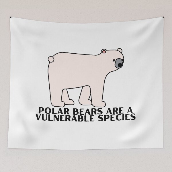 Item preview, Polar Bears Are Vulnerable designed and sold by Pink Ribbon.