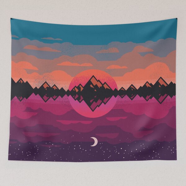 Item preview, Mountain Reflections designed and sold by Wayne Minnis.