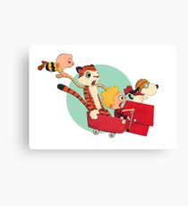 Calvin and Charlie Canvas Print