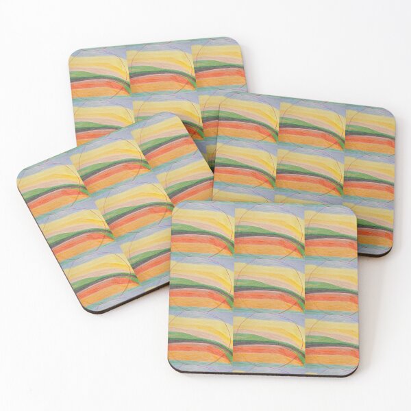 Item preview, Redlined Circle In Centre With Colourful Background designed and sold by PodmenikArt.