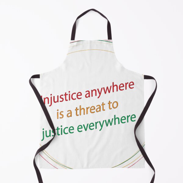 Item preview, Injustice anywhere is a threat to justice everywhere | Black History Special designed and sold by Crafty-Hawk.