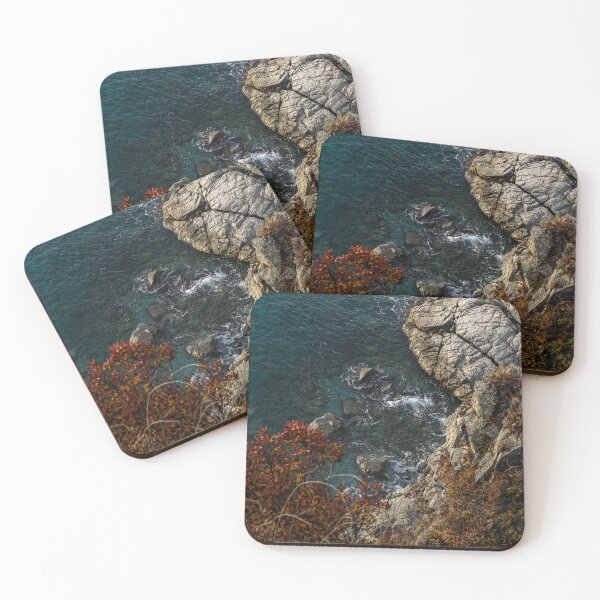 Item preview, Ocean Waves Along the Rocks designed and sold by LindsCreations.
