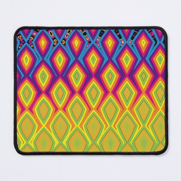 Item preview, Abstract 90s Neon Geometric Pattern designed and sold by sweetbelle.