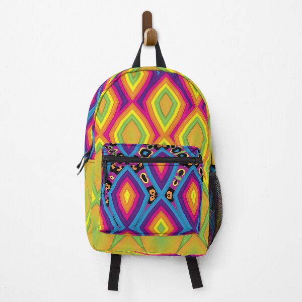 Item preview, Abstract 90s Neon Geometric Pattern designed and sold by sweetbelle.