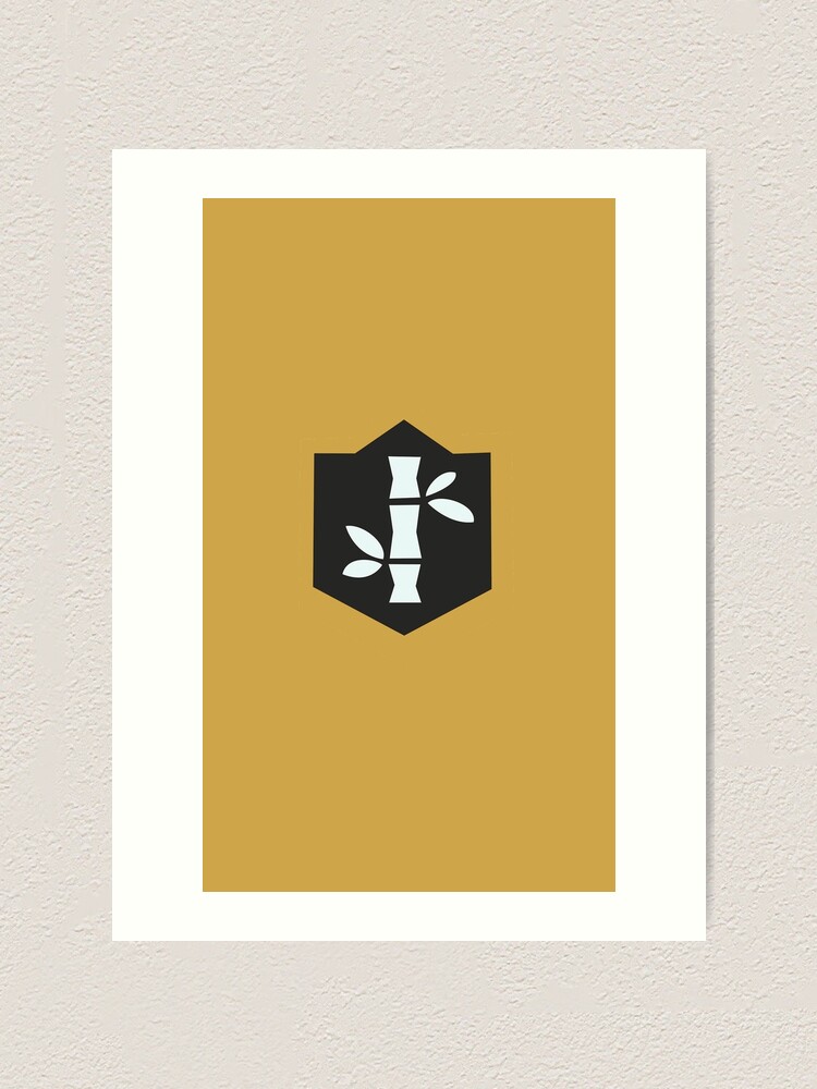 Bamboo Banner Clash Royale Art Print By Kathycole Redbubble