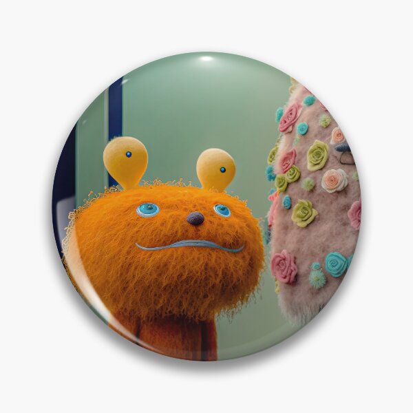 Item preview, Fluffy Stuffy monster designed and sold by tinkertailorart.