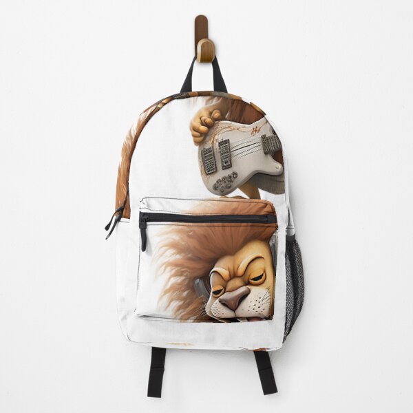 Item preview, Happy Lion playing Guitar designed and sold by Fashion-Gate.